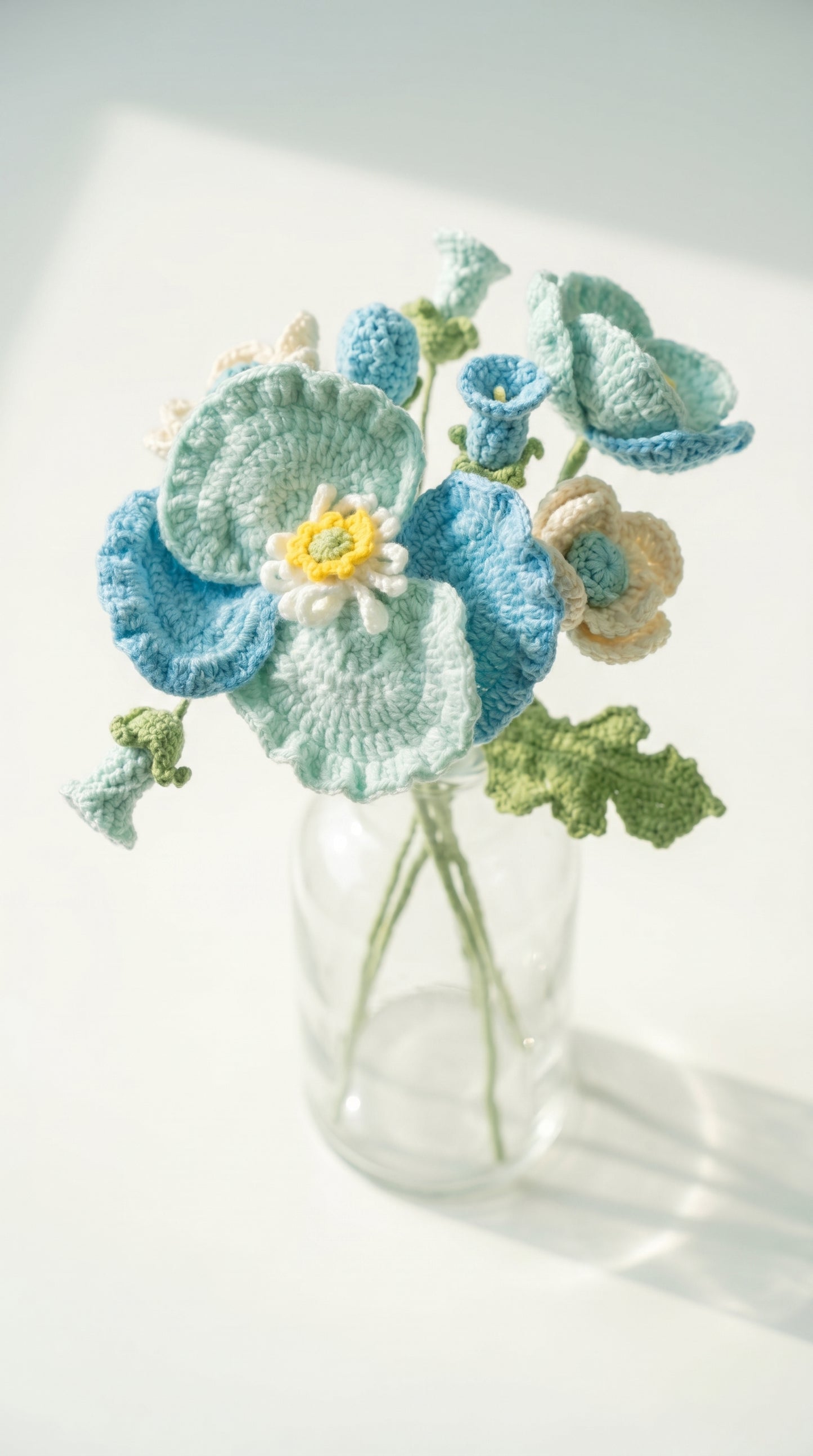 Snow Poppy Flower Branch