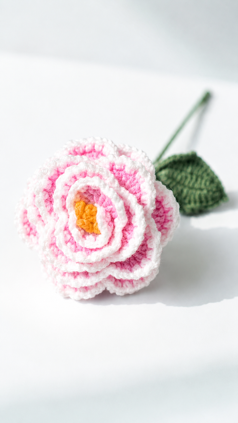 Finished Peony Flower Branch