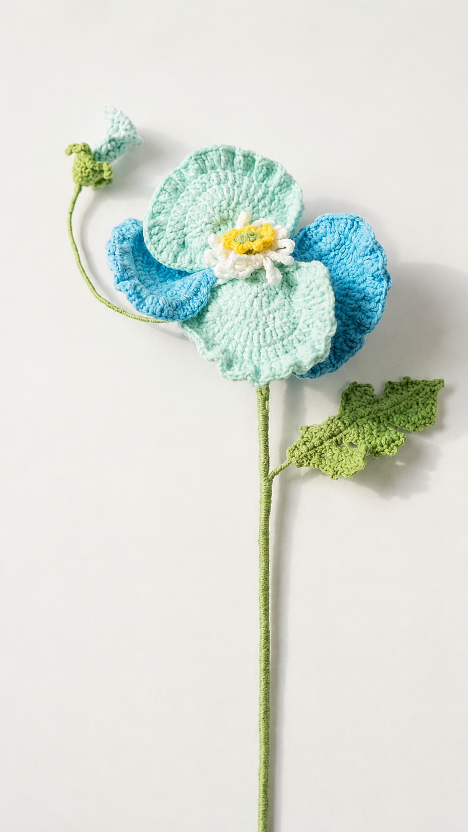 Snow Poppy Flower Branch