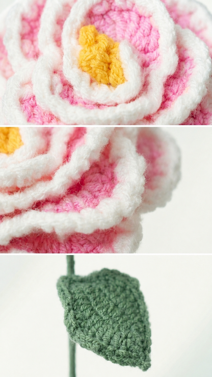 Finished Peony Flower Branch