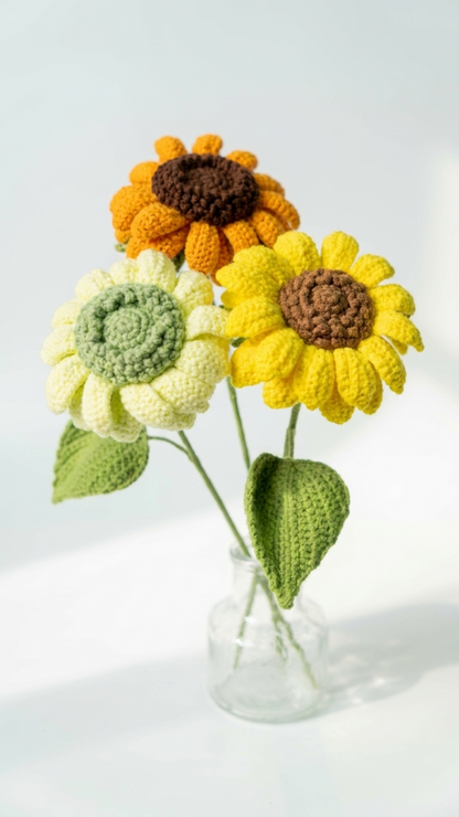 Multicolored Sunflower